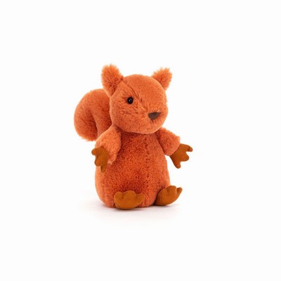 Jellycat Nippit Squirrel USA | 26715GCNO